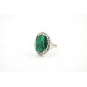 Bague paua shell verte