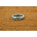 Horses and turquoise Ring