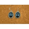 Boucles d'oreilles onyx