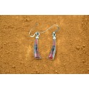 Opal and Jetstone Earrings Albert Tsosie