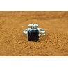 Bague onyx carrée