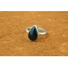 Native american black onyx ring