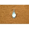 Mother of pearl native american pendant