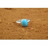 Howlite native american ring