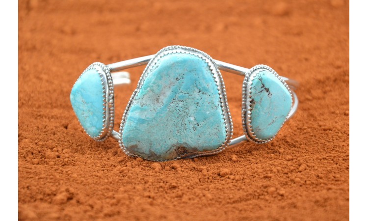Bracelet amérindien turquoises