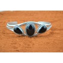 Native american black onyx bracelet