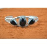 Bracelet amérindien onyx