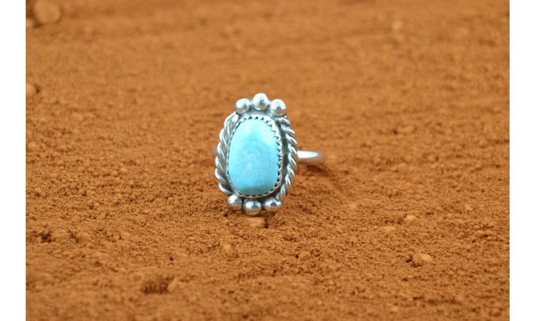 Bague turquoise sleeping beauty