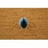 Bague amérindienne onyx