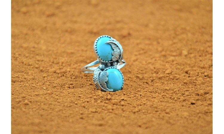 Bague howlite