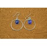 Boucles d'oreilles amethyste