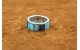 Turquoise and lapis inlay ring size 8,75