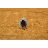 Red abalone ring
