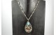 Navajo eagle pendant and turquoise Harrison Ben