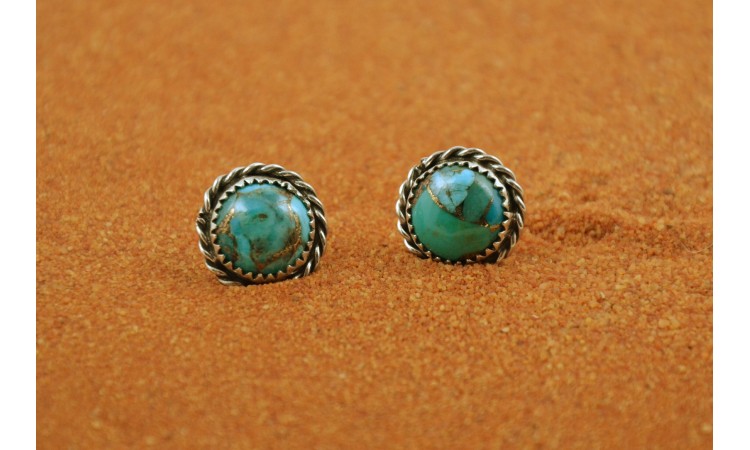Mojave turquoise earrings