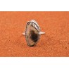 Lightning Ridge opal ring