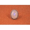 Bague rainbow moonstone