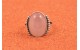 Pink quartz ring