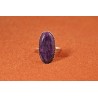 Charoite ring