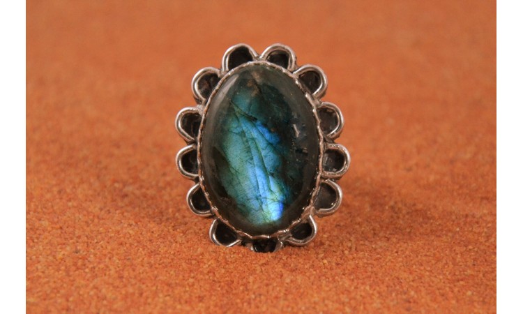 Bague labradorite