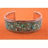 Inlay turquoise bracelet