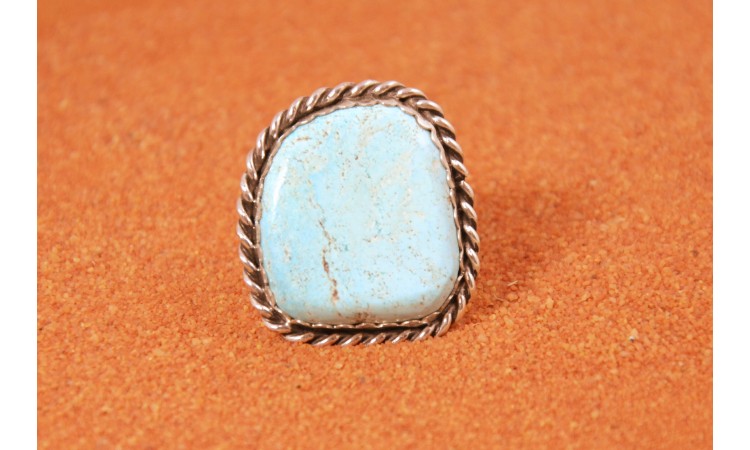 Sleeping beauty turquoise ring