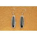 Black onyx earrings
