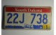 1956 North Dakota license plate 78-865