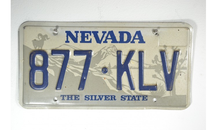 Année 1998 Nevada The silver state