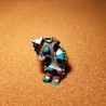 Old pawn zuni Kokopelli ring