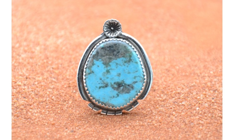 Kingman turquoise ring