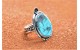 Kingman turquoise ring