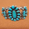Old pawn Navajo turquoise bracelet