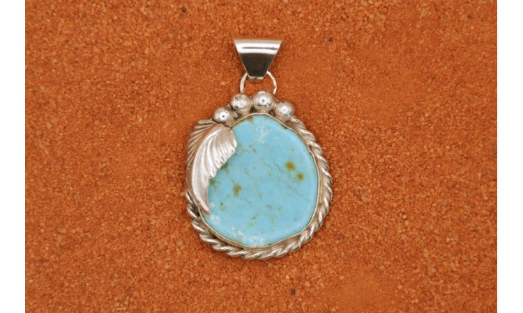 Pendentif turquoise Kingman