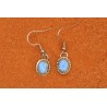 Boucles d'oreilles opale