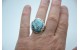 Bague homme turquoise taille 65