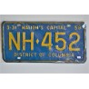 Collection Washington DC license plate year 1958