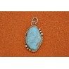 Sleeping Beauty turquoise pendant