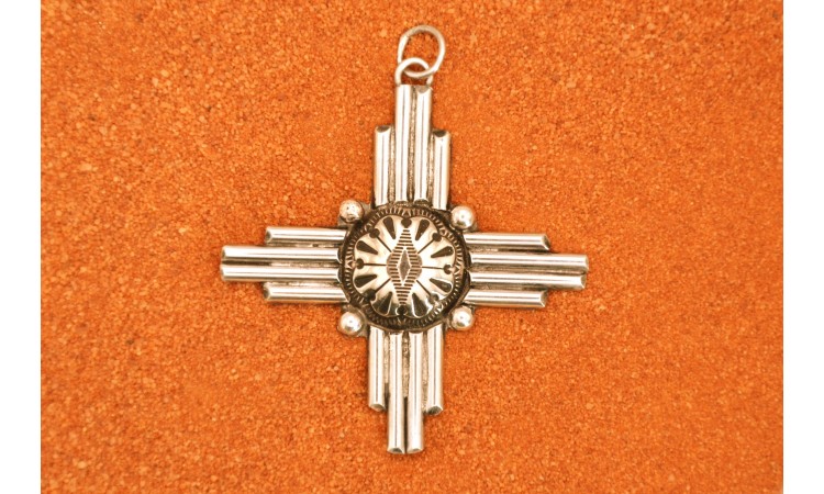 Zia symbol pendant small
