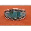 Bracelet inlay turquoise Kingman