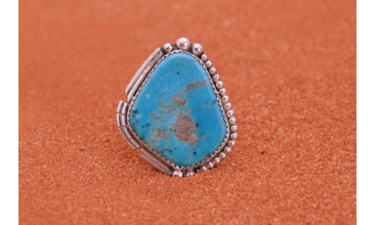 Kingman turquoise ring