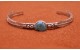 Royston turquoise and feathers Bracelet