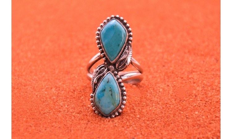 Mojave turquoise ring