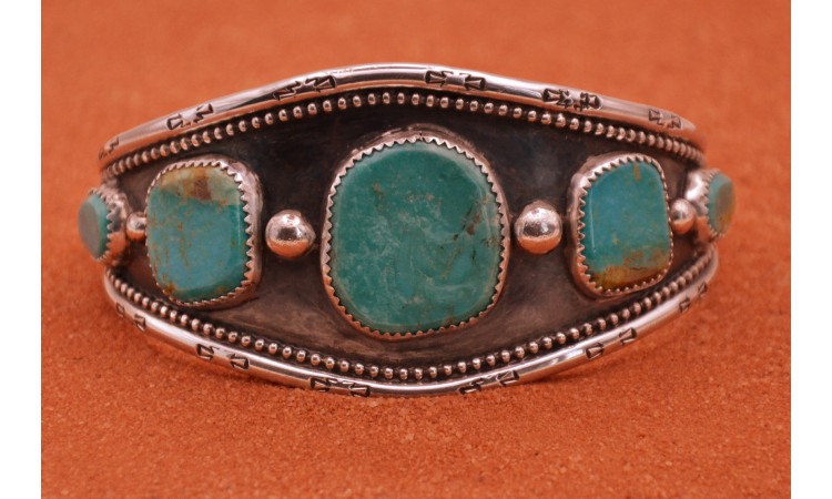 Bracelet turquoises KIngman