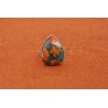 Bague turquoise oyster copper