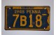 South Dakota license plate year 1991