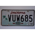 Louisiana license plate year 2023