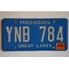 Michigan license plate year 1998