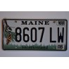 Maine state license plate year 2003