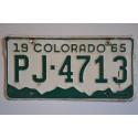 Oklahoma native America license plate year 1997
